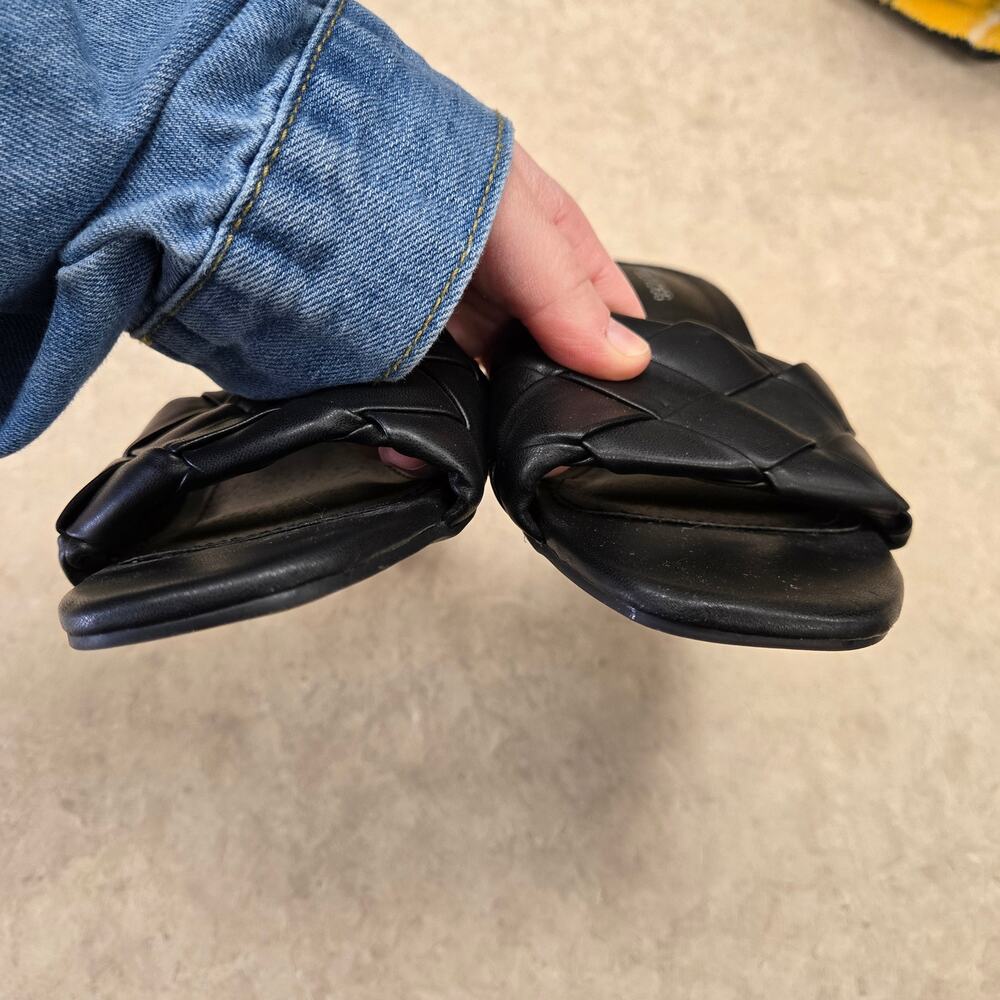 Maurices Khloe Quilted Block Black Heel 6.5 - Picture 3 of 6
